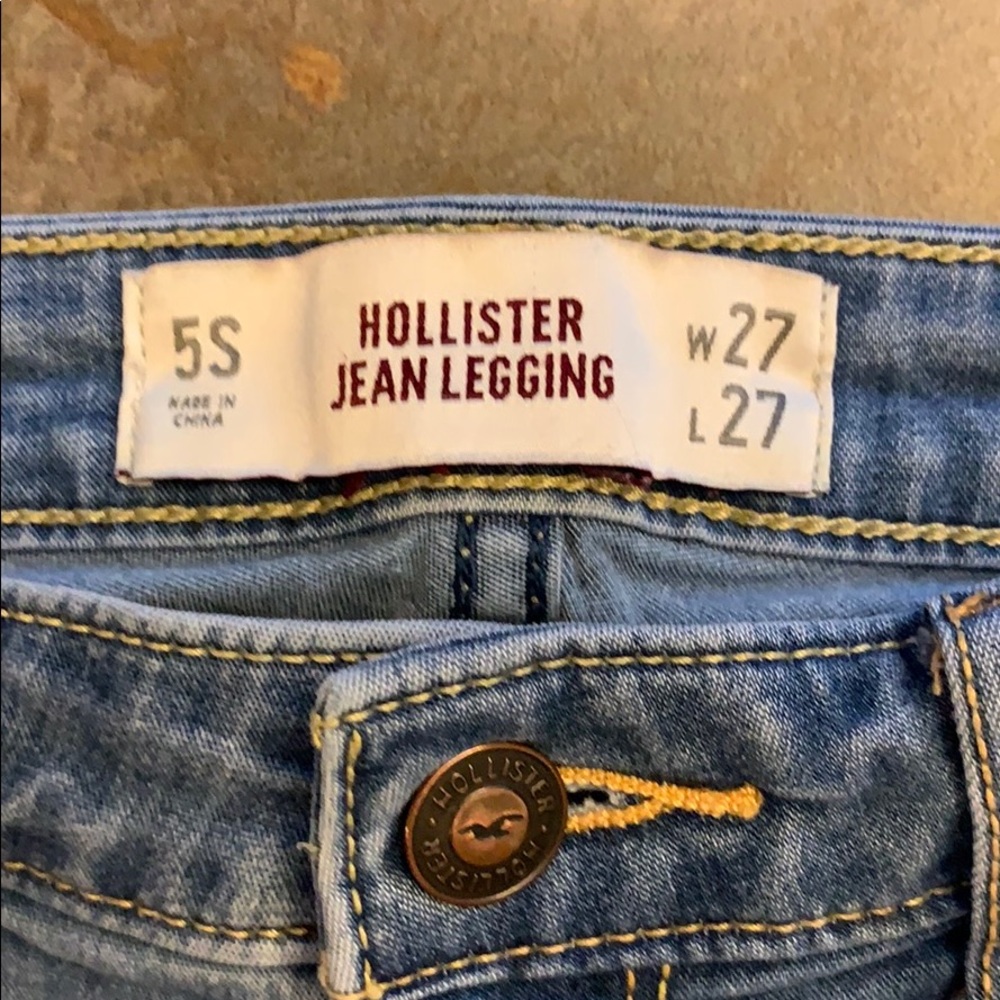 Women’s Hollister Jean Legging Size 5S - Picture 3 of 5